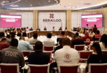 Autoridades de Hidalgo unen esfuerzos para prevenir riesgos durante temporada de ciclones y lluvias