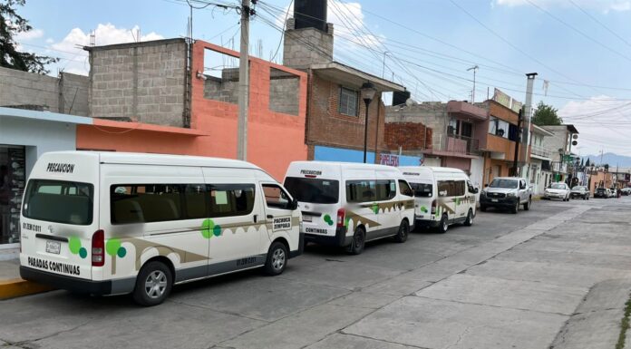 Entra en vigor aumento a tarifas de transporte público en Hidalgo