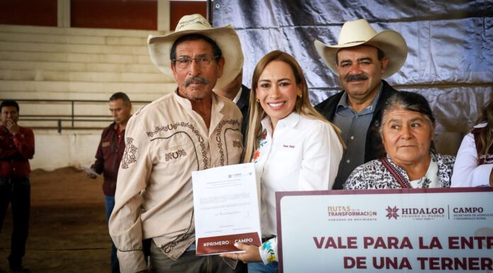 Entregan terneras de la Ventanilla 2025 a productoras y productores de Tepeji del Río