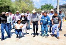 Cristhian Martínez supervisa avances y entrega de obras en colonias y comunidades de Tula