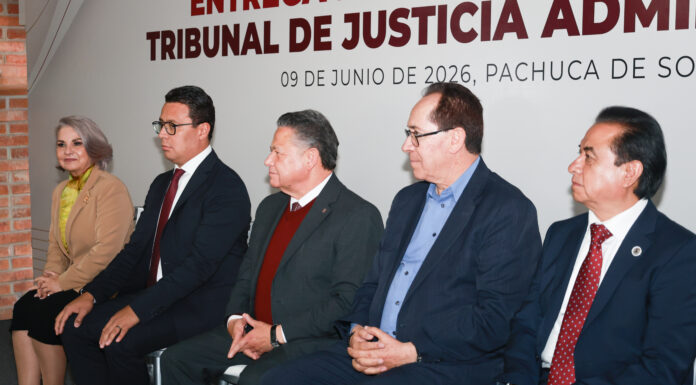 Menchaca Salazar entrega nuevas instalaciones al Tribunal de Justicia Administrativa