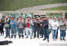 Yocelyn Tovar entrega uniformes y equipamiento a personal de Servicios Públicos y Obras