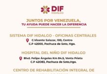 DIF Hidalgo inicia campaña de acopio para apoyar a familias de Venezuela