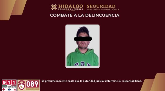Detienen a sujeto con camioneta repleta de hidrocarburo en Tezontepec