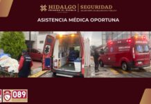 Operador del 911 del C5i Hidalgo asiste parto mediante videollamada