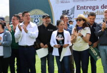 Hidalgo impulsa el Mundial Social 2026 con la construcción de 27 canchas de fútbol en comunidades del estado