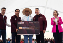 Sin intermediarios, Julio Menchaca arranca entrega de los Programas del Pueblo