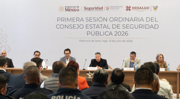 Julio Menchaca pide a municipios colaboración permanente para fortalecer acciones en materia de seguridad