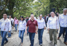 Julio Menchaca arranca las Rutas de la Reconstrucción en la Sierra Gorda hidalguense