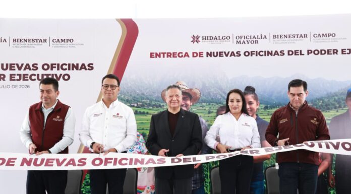 Menchaca Salazar entrega nuevo Centro Administrativo del Bienestar y Desarrollo Rural