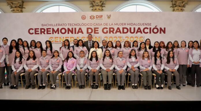 Se gradúa la 16.a generación dela Casa de la Mujer Hidalguense