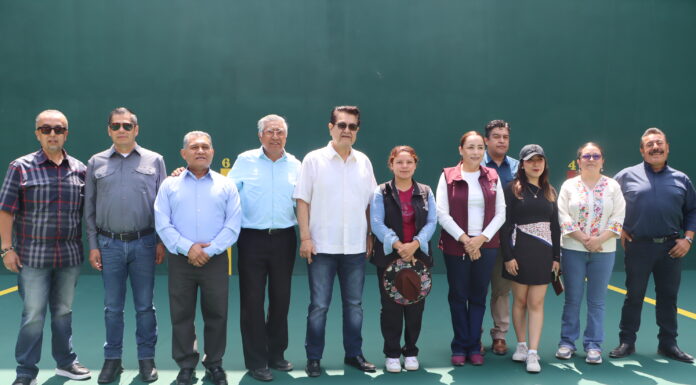 Nueva cancha de frontón en Atitalaquia impulsa el deporte y fortalece la convivencia social