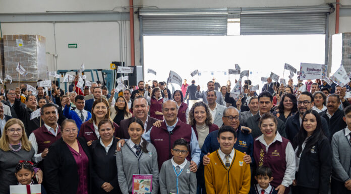 Arranca distribución de más de 3.7 millones de Libros de Texto Gratuitos en Hidalgo