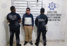 Detienen a un hombre por presuntos delitos contra la salud; sería responsable de robos a comercios en Atotonilco de Tula