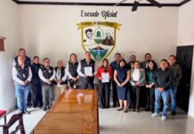 La presidenta municipal de Tezontepec de Aldama Ana María Rivera recibe al Auditor Superior del Estado en inicio de la revisión de la Cuenta Pública 2025