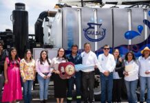 Fortalece Yocelyn Tovar equipamiento a la Comisión de Agua de Atotonilco de Tula