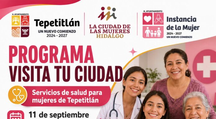 Nuevo programa de servicio «Visita tu ciudad» en Tepetitlan