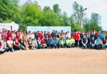 Continúan las acciones para el saneamiento del Río Rosas; ciudadanía y gobierno trabajan en jornada de limpieza