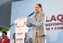 Claudia Sandoval rinde cuentas al pueblo, presenta su segundo informe de gobierno en Atitalaquia