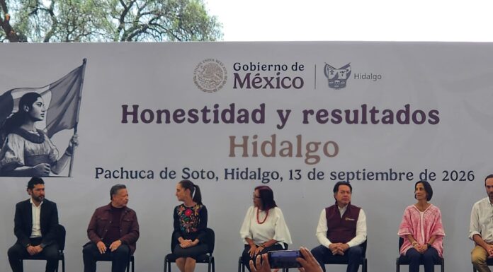Sheinbaum presenta en Hidalgo avances en programas sociales, infraestructura, salud y energía