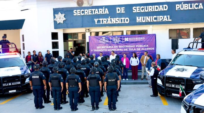 Tula fortalece su capacidad operativa en seguridad con inversión superior a 6 mdp