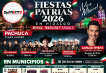 Hidalgo vive las Fiestas Patrias con música; Carlos Rivera encabezará celebración en Pachuca