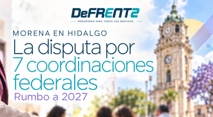 Morena abre disputa por sus siete coordinaciones federales en Hidalgo; aparecen 21 perfiles públicos